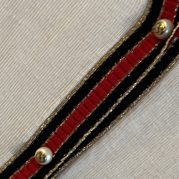 Auth GUCCI Cardigan Sweater Pearl Logo Buttons Sz S - Picture 5 of 12